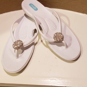 White spa Sandals